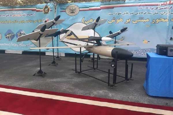 پهپاد پیشرو و ریز پرنده های انتحاری ساخت جهاد خودکفایی نزاجا