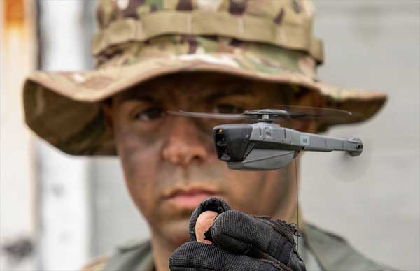 نمونه ای از ریزپرنده های موجود در ارتش آمریکا