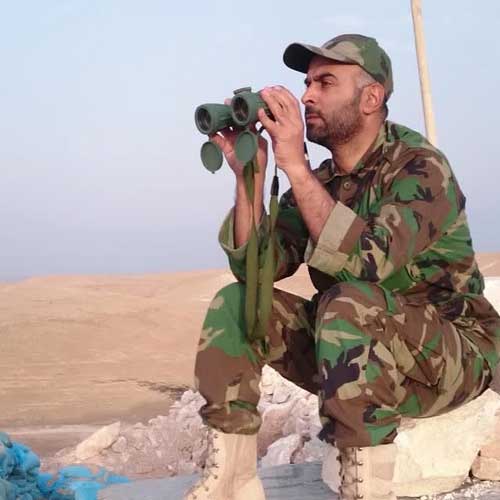 سردار شهید مدافع حرم جبار عراقی