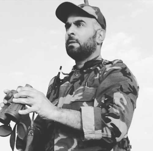 شهید جبار عراقی با نام جهادی ابوعارف