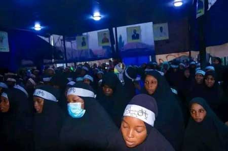 برگزاری مراسم ایام فاطمیه و یادبود شهدای زاریا در نیجریه+عکس