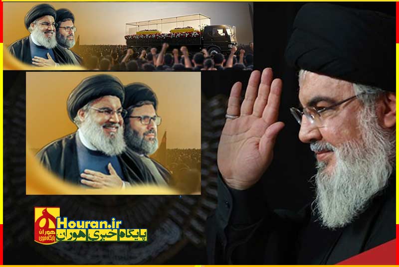 پیام هوران به شهید والامقام آقا سید حسن نصرالله + عکس