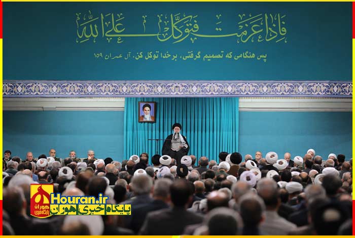 رهبر انقلاب در دیدار مسئولان و کارگزاران نظام: