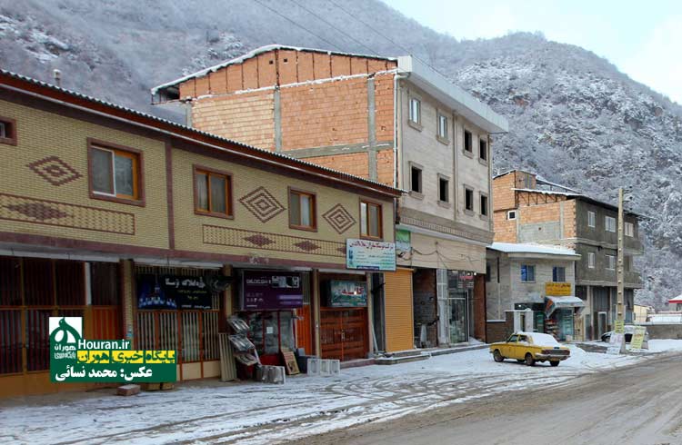 محمد نسائی ، عکس ، برف زمستانی، برف ، زیارت، گرگان، هوران 