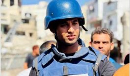 نامه حسام شبات خبرنگار شجاع فلسطینی 