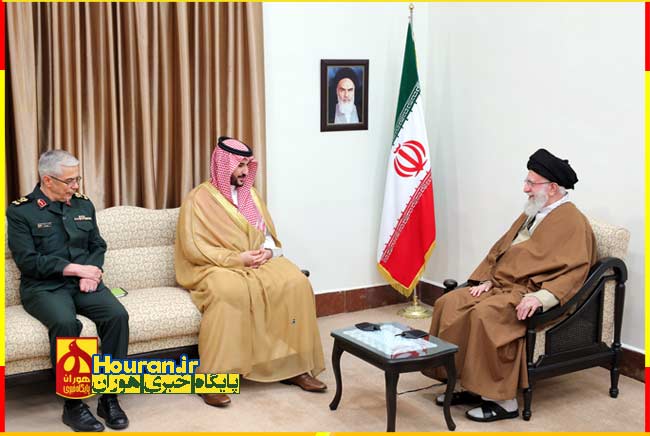 خالد بن سلمان پیام پادشاه عربستان را تقدیم رهبر انقلاب اسلامی کرد