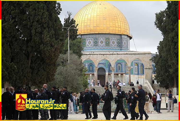 هتک حرمت صهیونیست‌ها در مسجد الاقصی