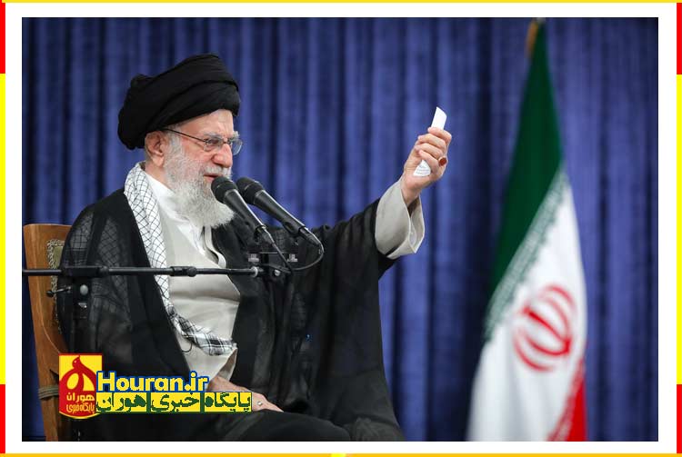 رهبر انقلاب در دیدار خانواده‌های شهید رئیسی و دیگر شهیدان خدمت: