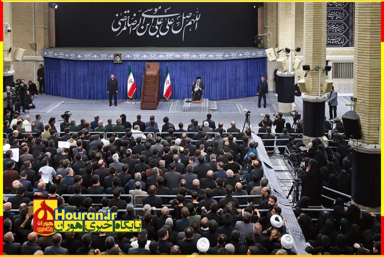 رهبر معظم انقلاب در مراسم عزاداری شهادت امام رضا(ع):