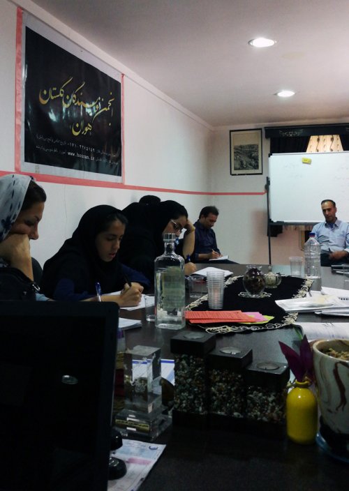 انجمن نویسندگان گلستان - کارگاه شهریویر ماه 98