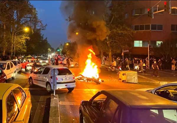 آشوب خیابانی - تهران
