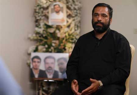 برادر شهید مدافع امنیت سلمان امیراحمدی