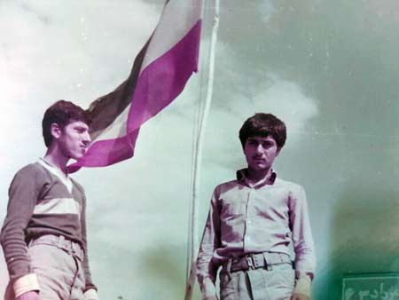 احمد با هیکل ورزشکاریاش دل به شهادت داد