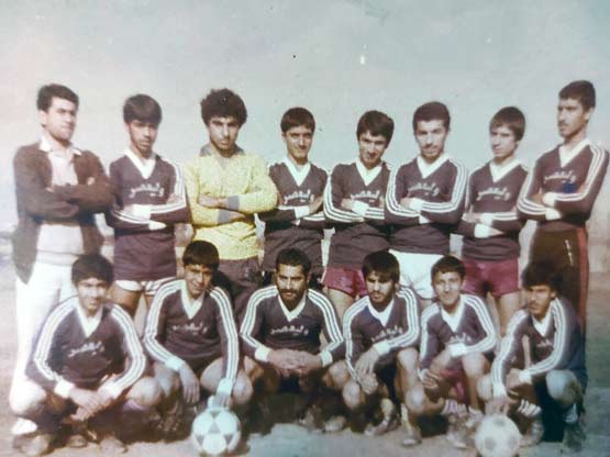 احمد با هیکل ورزشکاریاش دل به شهادت داد