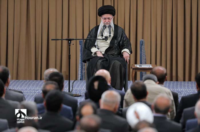 دیدار رئیس و نمایندگان مجلس دوازدهم با رهبر انقلاب