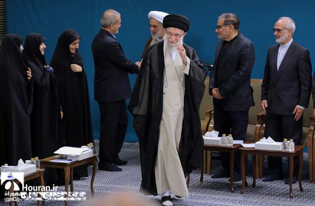 حضرت آیت الله خامنهای در دیدار مسعود پزشکیان